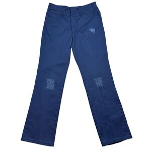 Vintage Dickies Pants Men 31x31 USA Made Distress Talon Zip Work 80s 70s Utility